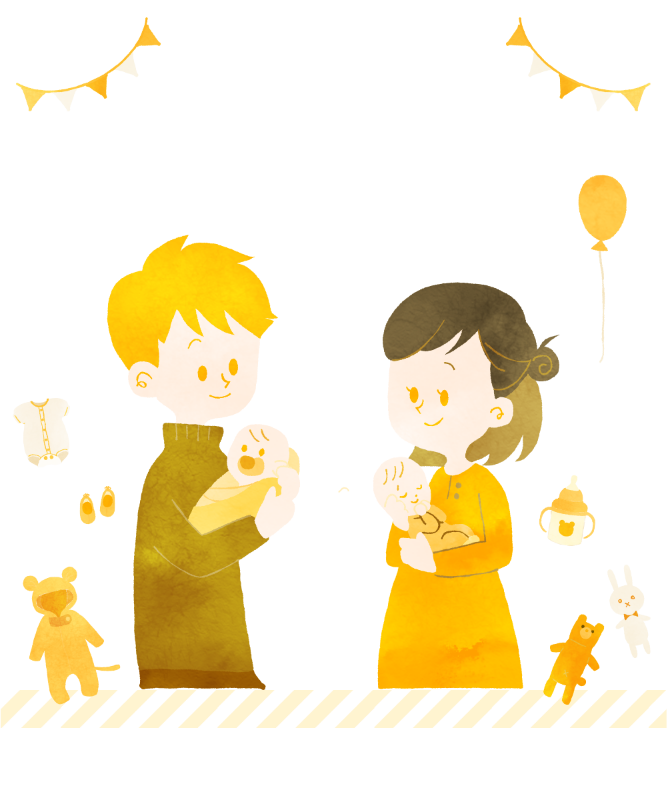 お子さま連れのお客様イメージ